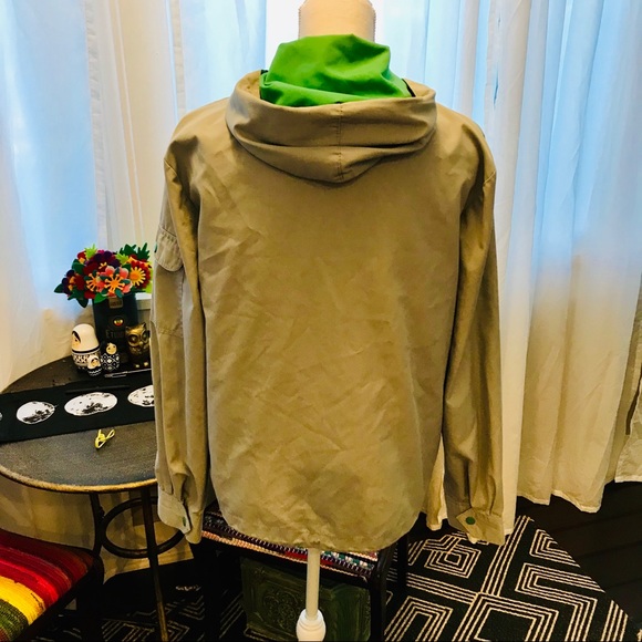 Vintage OP layer jacket green and gray - Picture 3 of 8
